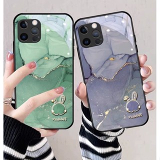 Dmy เคสโทรศัพท์มือถือกระจกนิรภัย สําหรับ iPhone 14 11 pro 12 mini 13 pro max 7 plus 8 6 6s plus XS max XR X