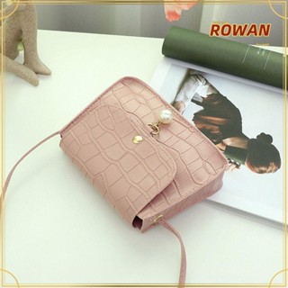 ROWANS Shoulder Bag Simple Square PU Leather Handbags