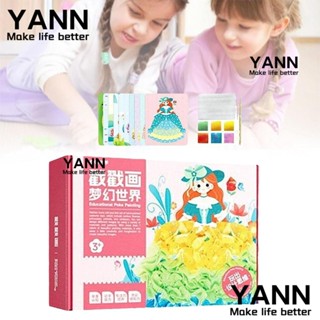 Yann1 ของเล่นโปเก้อาร์ต เพ้นท์สีน้ํา 3D เสริมการเรียนรู้เด็ก DIY