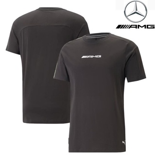 เสื้อกีฬาแขนสั้น ลายทีมแข่งขัน F1 Mercedes AMG Petronas F1 เหมาะกับฤดูร้อน สําหรับผู้ชาย และผู้หญิง 2023