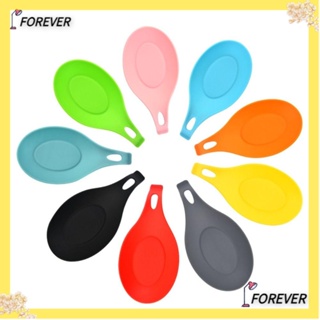 FOREVER Forever ที่วางช้อนส้อม ซิลิโคน 6 สี สําหรับห้องครัว 6 ชิ้น