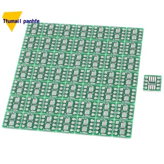 อะแดปเตอร์บอร์ด PCB SOP8 SSOP8 TSSOP8 SMD เป็น DIP8 0.65 1.27 มม. 50 ชิ้น