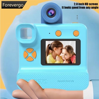 Forevergo กล้องดิจิทัล 1080P HD พิมพ์ทันที ของเล่นคริสต์มาส สําหรับเด็ก D2T5