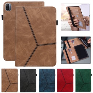 เคสหนัง ฝาพับ พร้อมช่องใส่บัตร ขาตั้ง สําหรับ Xiaomi Pad 5 6 Coque 11 นิ้ว Funda Mi Pad 5 6 Pro Redmi Pad 10.61