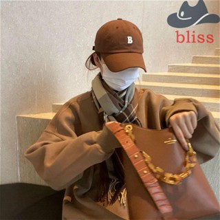 Bliss หมวกเบสบอล หมวกกอล์ฟ ผ้าฝ้าย กันแดด ปรับขนาดได้ สําหรับผู้ชาย