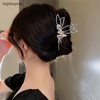 [highbuying] กิ๊บติดผมโลหะ ประดับคริสตัล ไข่มุก พลอยเทียม แวววาว เครื่องประดับ สําหรับผู้หญิง พร้อมส่ง