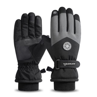 Winter Gloves Outdoor Skiing Touch Screen Fleece Windproof Cycling Gloves