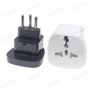 Universal to Switzerland Plug Adapter มัลติฟังก์ชั่น EU US AU UK to Swiss Type-J Converter สําหรับ Travel Charge Conversion Adapter