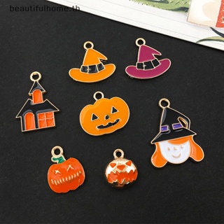 ｛Halloween Decor｝จี้รูปฟักทอง ผี Ch DIY 21 ชิ้น