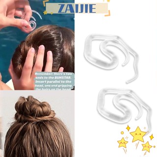 Zaijie24 กิ๊บติดผม แบบใส คุณภาพสูง สําหรับผู้หญิง