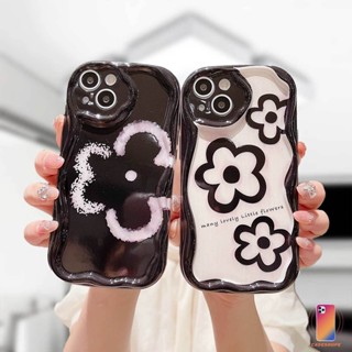 เคสโทรศัพท์มือถือ Tpu นิ่ม ปิดด้านหลัง ลายดอกไม้ 3D ขอบโค้ง เรียบง่าย แฟชั่น สําหรับ Infinix Hot 20i 30i 8 9 20 12 30 10 11 Play 8 Lite 9 PRO 11 Plus 10 Lite Note 12 PRO 12 Turbo G96 Smart 5 7 4 6 Plus 5PRO