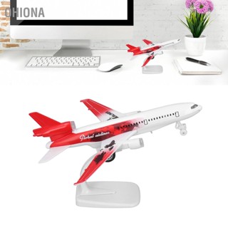 OHIONA Alloy Airliner Light Sound Diecast เครื่องบิน Model Airline Decoration Collection