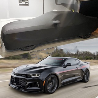 Lantop ผ้าคลุมรถยนต์ ผ้าซาติน ป้องกันฝุ่น สําหรับ Chevrolet Camaro ZL1