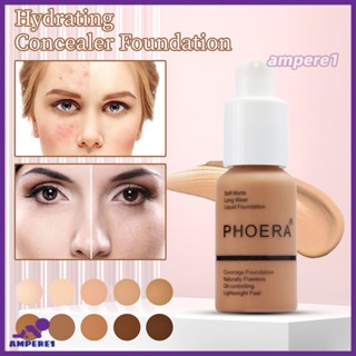 Phoera Liquid Concealer Full Coverage Makeup Foundation 30 Ml -AME1