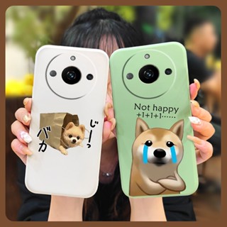 Skin-friendly feel Back Cover Phone Case For OPPO Realme11 soft shell Lens package Liquid silicone shell cute