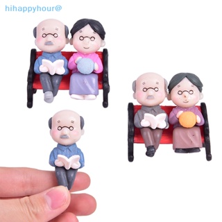 Hihappyhour เก้าอี้เรซิ่นจําลอง รูปสัตว์ งานฝีมือ สไตล์โบราณ 3 ชิ้น ต่อชุด