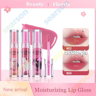 (ใหม่ 2023) ~FLORTTE Lip Essence Honey Lip Oil Tender Lip Glaze ลิปกลอส 【searson】 【searson】 【searson】