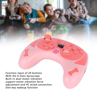 Taurus307 Gamepad พร้อม Joystick Wireless Gaming Controller พร้อมการสั่นสะเทือนของมอเตอร์คู่สำหรับสวิตช์