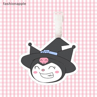 [fashionapple] Sanrio Kuromi ป้ายแท็กกระเป๋าเดินทาง การ์ตูนอะนิเมะ น่ารัก พลาสติก ตุ๊กตา ของเล่นเด็ก กระเป๋านักเรียน จี้กระเป๋าเป้สะพายหลัง พวงกุญแจ ของขวัญ โซ่ ใหม่ พร้อมส่ง