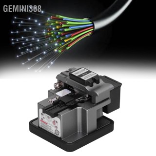 Gemini308 Fiber Cleaver เครื่องตัดสายเคเบิลความแม่นยำสูงทังสเตนสตีล 24 ใบมีดพื้นผิวคู่มือด้านหลังมีด X3