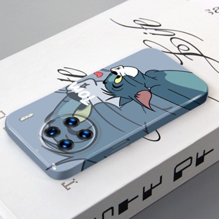 เคสโทรศัพท์มือถือ PC แข็ง ปิดด้านหลัง ลาย Tom And Jerry สไตล์เกาหลี สําหรับ Vivo X90 Pro X80 X70 T X60 s X50 V25 S15 S12 V20 S7 T Y75 Y55 T1 S1