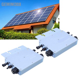 Gemini308 WVC‑600W Grid Tie Micro Inverter สมาร์ทไมโครอินเวอร์เตอร์กันน้ำกลางแจ้ง สีน้ำเงิน