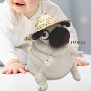 Daron ตุ๊กตาสุนัขเอลฟ์ ปั๊กอ้วน แบบนิ่ม ของขวัญ สําหรับตกแต่งบ้าน