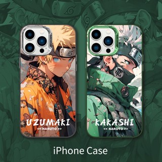 เคสโทรศัพท์มือถือ ชุบสี ลายการ์ตูน Kakashi สําหรับ iPhone 11 12 13 14 Pro Max