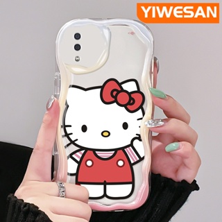 เคสโทรศัพท์มือถือแบบนิ่ม ใส กันกระแทก ลายการ์ตูนเฮลโลคิตตี้น่ารัก สีสันสดใส สําหรับ Samsung galaxy A11 M11 A10