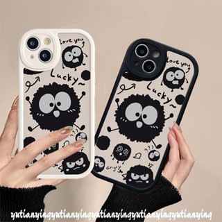 เคสโทรศัพท์มือถือแบบนิ่ม กันกระแทก ลายการ์ตูนกราฟฟิตี้ Little Coal Ball สําหรับ Infinix Infinix Note 8 Hot 10 Lite Hot 11s 10s 10T Smart 5 6 Hot 11 10 9 Play