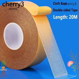 Cherry3 เทปกาวสองหน้า โปร่งแสง กันน้ํา ทนความร้อน ความหนืดสูง 20 เมตร