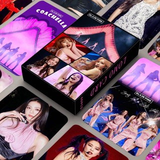 พร้อมส่ง โปสการ์ดอัลบั้ม Black-Pink BORNPINK World Tour Pink VENOM SHUT DOWN Jennie Lisa Rose Jisoo สีดํา สีชมพู 60 ชิ้น ต่อกล่อง