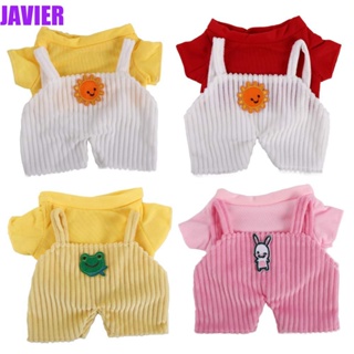 Javier ตุ๊กตาเป็ด เสื้อผ้า 30 ซม. ของเล่นเด็ก ตุ๊กตายัดไส้ ของเล่นตุ๊กตา คาเฟ่ เป็ด ตุ๊กตา เสื้อผ้า