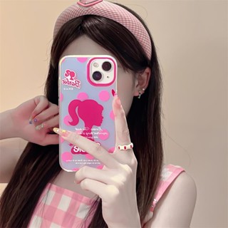 เคสโทรศัพท์มือถือ ลายบาร์บี้ สําหรับ iPhone 14 Pro Max 13 Pro Max 12 Pro Max IP 11