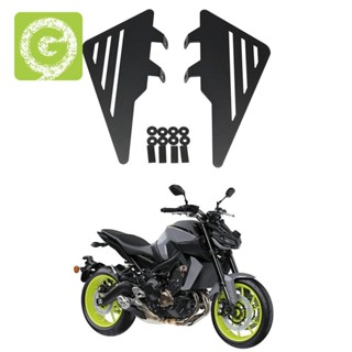 ฝาครอบที่นั่งรถจักรยานยนต์ สีดํา สําหรับ YAMAHA MT-09 MT 09 XSR 900 2017 -2022