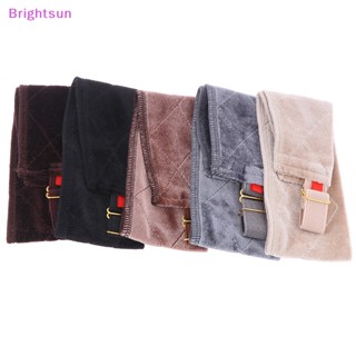 Brightsun 1 ชิ้น ผู้หญิง ยืดหยุ่น กํามะหยี่ วิกผม กริป ผ้าพันคอ ที่คาดผม ปรับได้ รัดผม
 ใหม่