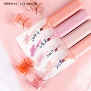 Shine ปากกามาร์กเกอร์ 4 สี สําหรับสมุดไดอารี่ วารสาร นักเรียน เด็ก 1 ชุด TH