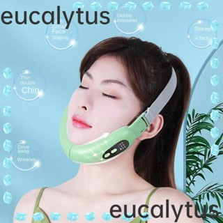 Eucalytus1 อุปกรณ์ยกกระชับใบหน้า แก้ม รูปตัว V ระบบสั่นสะเทือน