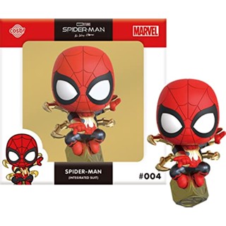 Cosbi Marvel Collection Movie Spider-Man: No Way Home Spider-Man (Integrated Suit) #004 Non-Scale Figure Red Height Approx. 8 cm CBX033[Direct from Japan]