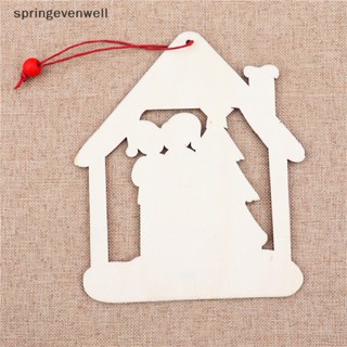 [springevenwell] จี้ตกแต่งต้นคริสต์มาส สําหรับครอบครัว พร้อมส่ง