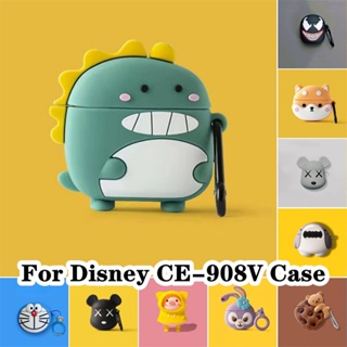 【ส่วนลด】เคสหูฟัง แบบนิ่ม ลายการ์ตูนดิสนีย์ สําหรับ CE-908V CE-908V