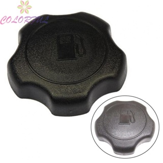 【COLORFUL】Fuel Gas Cap Reuseable Solid 1PC Black Lawn Mowers Accessories Plastic