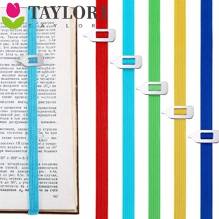 Taylor1 ที่คั่นหนังสือ โลหะ ยืดหยุ่น น้ําหนักเบา สร้างสรรค์ อุปกรณ์การเรียน