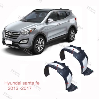 Zr บังโคลนล้อหน้า หลัง อุปกรณ์เสริม สําหรับ Hyundai santa fe 2013 -2017