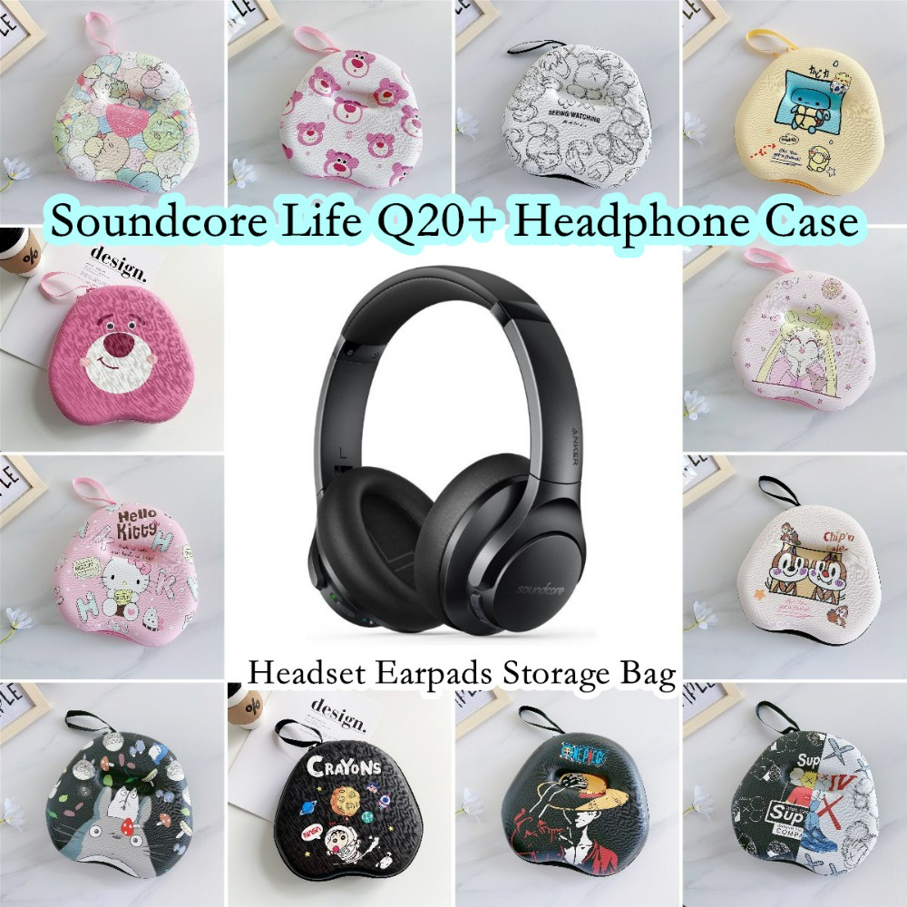 พร้อมส่ง! เคสหูฟัง ลายการ์ตูน สําหรับ SoundCore Life Q20+ Anker SoundCore Live Q20+