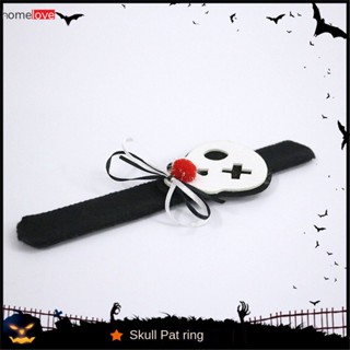 ตกแต่งฮาโลวีนบนวงกลมปรบมือ Props Spider Ghost สร้อยข้อมือฟักทองฮาโลวีนฟักทอง Spooky Paddle แหวนของเล่นเด็ก homelove