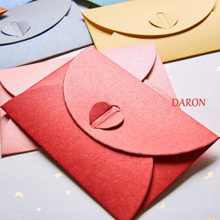 Daron ซองจดหมาย กระดาษไข่มุก หลากสี รักสี