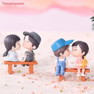 [Thevatipoem] ขายดี ตุ๊กตาคู่รัก สําหรับตกแต่งสวน บ้าน เทศกาล 2 ชิ้น ต่อชุด