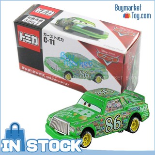 [ของแท้] Tomica Takara Tomy Disney Pixar Movie Cars 2 C-11 Chick Hicks Car Diecast Toy