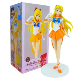 ฟิกเกอร์เซเลอร์มูน Minako Aino Sailor Venus ของเล่นสําหรับเด็ก